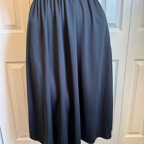 Ford Black Ruched Cowl Neck Midi Dress - Picture 4 of 12